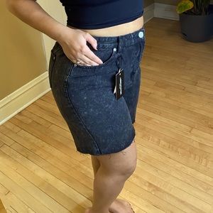 PLT- Jean biker short-BRAND NEW